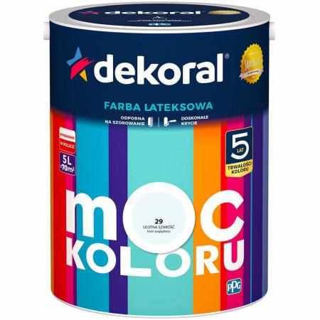 SAMCHEM AKRYLIT W ULOTNA SZAROŚĆ 5L DEKORAL Farby AKRYLIT W / MOC KOLORU ULOTNA SZAROŚĆ 5LW 2021 roku seria kolorowych farb SAMCHEM AKRYLIT W ULOTNA SZAROŚĆ 5L DEKORAL Farby AKRYLIT W / MOC KOLORU ULOTNA SZAROŚĆ 5LW 2021 roku seria kolorowych farb