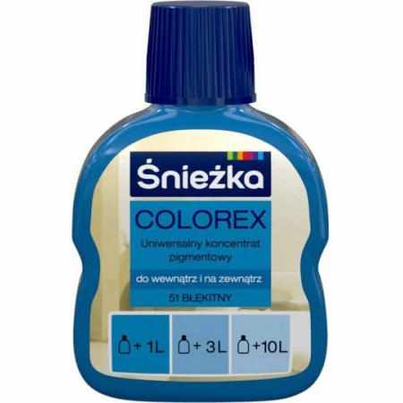 SAMCHEM Pigment COLOREX barwnik błękitny Śnieżka Strona główna Pigment COLOREX barwnik błękitny zastosuj go zgodnie z instru