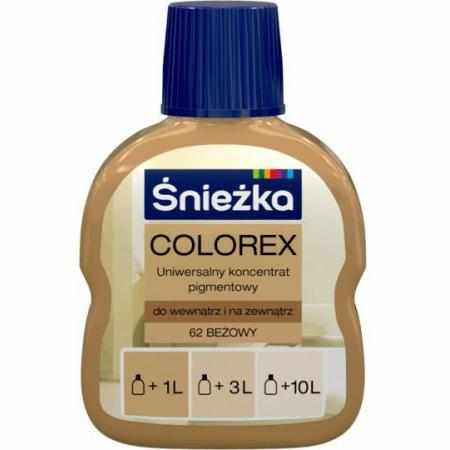 SAMCHEM Pigment COLOREX barwnik beżowy Śnieżka Strona główna Pigment COLOREX barwnik beżowy zastosuj go zgodnie z instrukcją