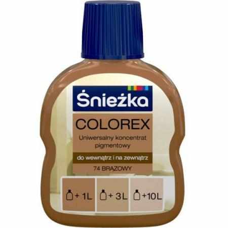 SAMCHEM Pigment COLOREX barwnik brązowy Śnieżka Strona główna Pigment COLOREX barwnik brązowy zastosuj go zgodnie z instrukc