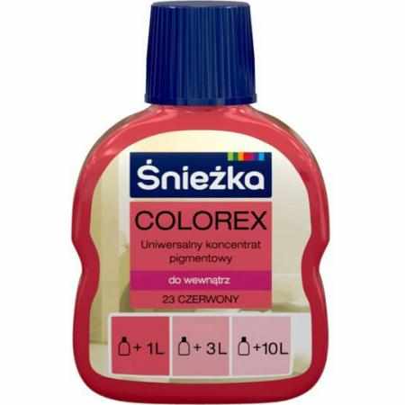 SAMCHEM Pigment COLOREX barwnik czerwony Śnieżka Strona główna Pigment COLOREX barwnik czerwony zastosuj go zgodnie z instru