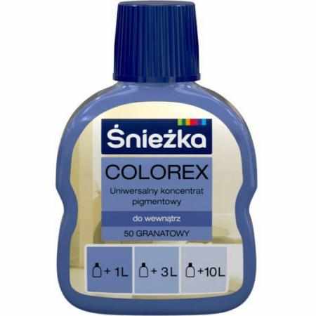 SAMCHEM Pigment COLOREX barwnik granatowy Śnieżka Strona główna Pigment COLOREX barwnik granatowy zastosuj go zgodnie z inst
