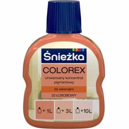 SAMCHEM Pigment COLOREX barwnik łososiowy Śnieżka Strona główna Pigment COLOREX barwnik łososiowy zastosuj go zgodnie z inst
