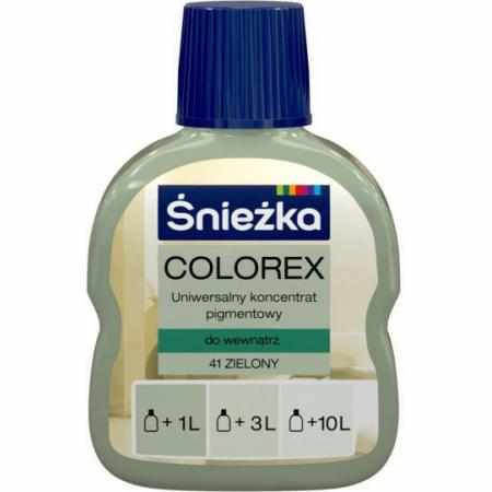 SAMCHEM Pigment COLOREX barwnik zielony Śnieżka Strona główna Pigment COLOREX barwnik zielony zastosuj go zgodnie z instrukc