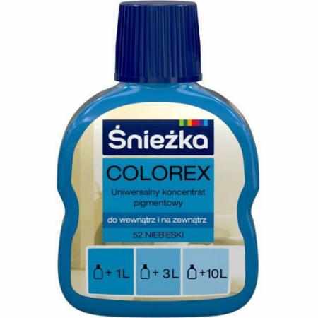 SAMCHEM Pigment COLOREX barwnik niebieski Śnieżka Strona główna Pigment COLOREX barwnik niebieski zastosuj go zgodnie z inst