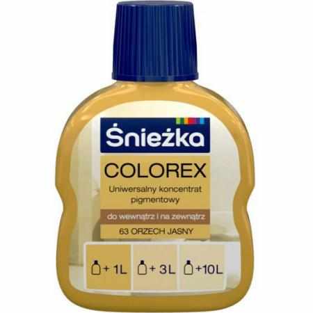 SAMCHEM Pigment COLOREX barwnik orzech jasny Śnieżka Strona główna Pigment COLOREX barwnik orzech jasny zastosuj go zgodnie 