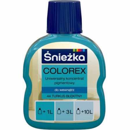 SAMCHEM Pigment COLOREX barwnik turkus błękitny Śnieżka Strona główna Pigment COLOREX barwnik turkus błękitny zastosuj go zg