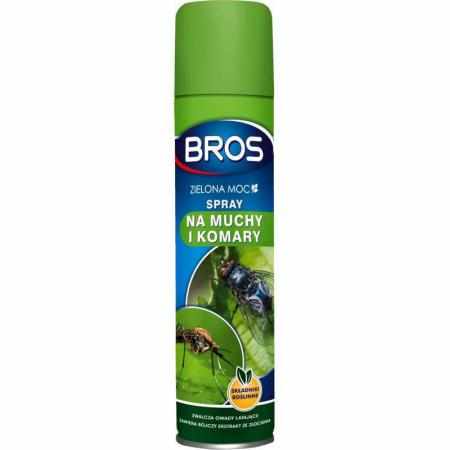 SAMCHEM BROS ZIELONA MOC SPRAY NA MUCHY I KOMARY 300ML BROS Strona główna Aerozol do zwalczania much, komarów, os i innych o