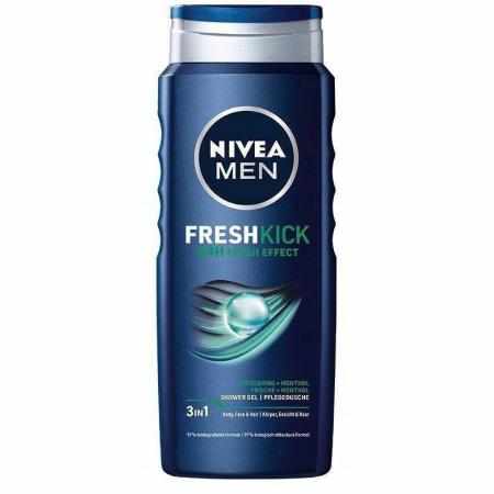 SAMCHEM Żel pod prysznic Nivea Men Fresh Kick 500 ml NIVEA Strona główna Żel pod prysznic Nivea Men Fresh Kick 500 ml