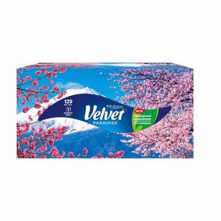 SAMCHEM Chusteczki higieniczne Velvet Paradise 120 sztuk Velvet Strona główna Chusteczki higieniczne Velvet Paradise 120 szt