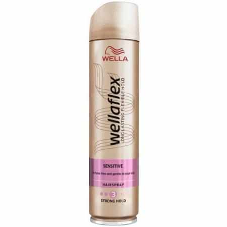 SAMCHEM WELLAFLEX LAKIER DO WŁOSÓW 3 SENSITIVE 250ml WELLAFLEX Stylizacja włosów WELLAFLEX LAKIER DO WŁOSÓW 3 SENSITIVE 250m