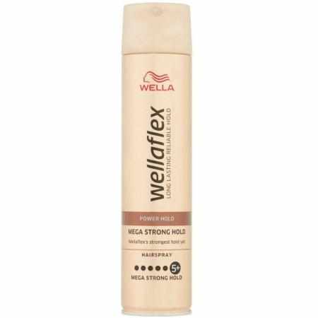 SAMCHEM Wella Wellaflex Power Hold Lakier do włosów 250 ml WELLAFLEX Stylizacja włosów Wella Wellaflex Power Hold Lakier do 