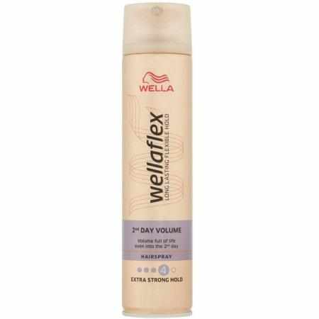 SAMCHEM Wella Wellaflex 2nd Day Volume Lakier do włosów 250 ml WELLAFLEX Stylizacja włosów Wella Wellaflex 2nd Day Volume La