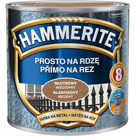 SAMCHEM HAMMERITE 0.25L MŁOTKOWY MIEDZIANY Hammerite Emalie do metalu, drewna i betonu. Emalia antykorozyjna bezpośrednio na SAMCHEM HAMMERITE 0.25L MŁOTKOWY MIEDZIANY Hammerite Emalie do metalu, drewna i betonu. Emalia antykorozyjna bezpośrednio na