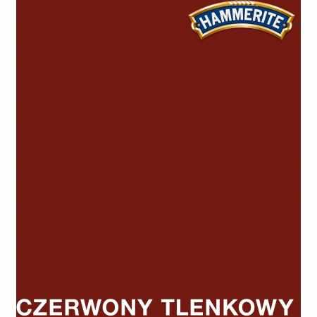 SAMCHEM HAMMERITE 0.7L POŁYSK CZERWONY TLENKOWY Hammerite Emalie do metalu, drewna i betonu. Emalia antykorozyjna bezpośredn