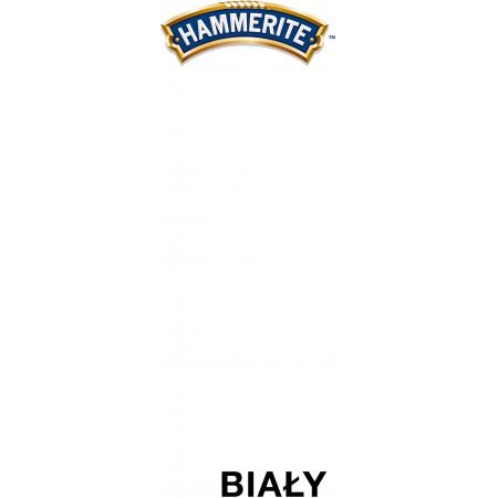 SAMCHEM HAMMERITE 0.7L PÓŁMAT BIAŁY Hammerite Emalie do metalu, drewna i betonu. Emalia antykorozyjna bezpośrednio na rdzę: 