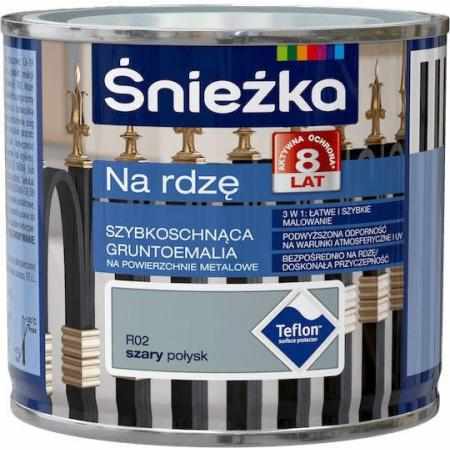 SAMCHEM Śnieżka Na rdzę SZARA POŁYSK 0,20L Śnieżka Strona główna Śnieżka Na rdzę SZARA POŁYSK 0,20LNajważniejsze cechy:\n\