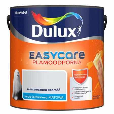 SAMCHEM NIEWZRUSZONA SZAROŚĆ 2,5L DULUX EASYCARE DULUX Farby NIEWZRUSZONA SZAROŚĆ 2,5L DULUX EASYCARE Wydajność: 14 m2/LCzas