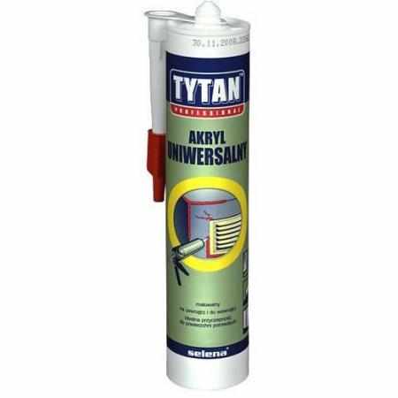 SAMCHEM AKRYL - TYTAN SZARY 2880 ML SELENA Akryl w kartuszach Zastosuj szary akryl TYTAN PROFESSIONAL do łatwego i szybkiego