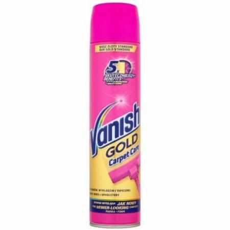 SAMCHEM Vanish Gold Carpet Care Piana do prania dywanów i wykładzin 600ml VANISH Strona główna Vanish Gold Carpet Care Piana