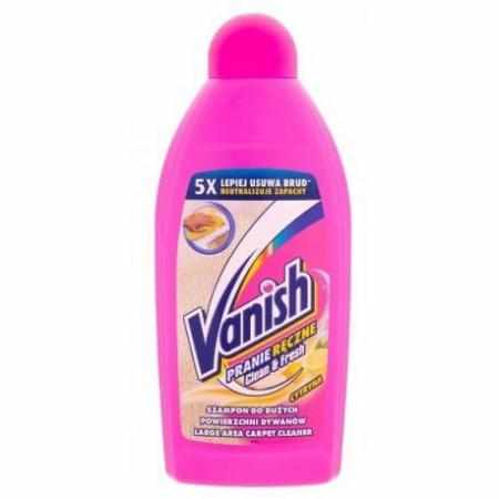 SAMCHEM Vanish Gold Carpet Care Płyn do ręcznego prania dywanów Lemon 500ml VANISH Odplamiacze Vanish Gold Carpet Care Płyn 