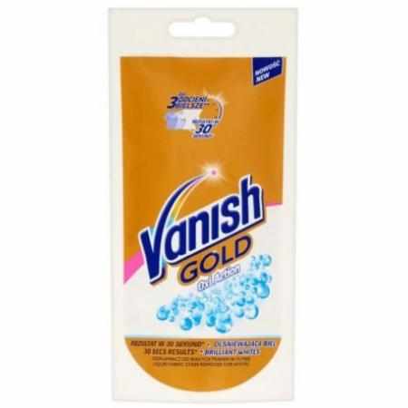 SAMCHEM Vanish Oxi Action płynny odplamiacz do bieli 100ml VANISH Odplamiacze Vanish Oxi Action płynny odplamiacz do bieli 1