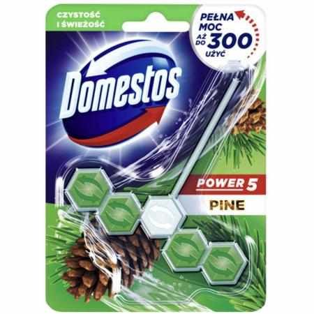 SAMCHEM Domestos Power 5 Pine Zawieszka do WC DOMESTOS Zawieszki, płyny i żele do toalet Domestos Power 5 Pine Zawieszka do 