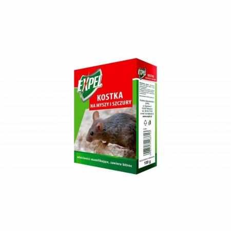 SAMCHEM BROS - EXPEL - KOSTKA NA MYSZY I SZCZURY 300G EXPEL Strona główna Przynęta gotowa do użycia (kostka). do zwalczania 