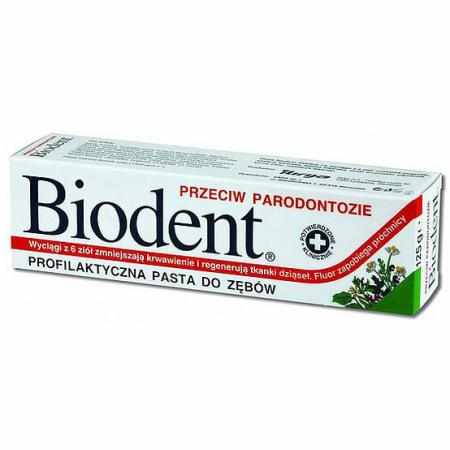 SAMCHEM BIODENT PASTA DO ZĘBÓW PRZECIW PARODONTOZIE 75 G Strona główna BIODENT PASTA DO ZĘBÓW PRZECIW PARODONTOZIE 75 G