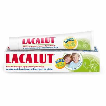 SAMCHEM LACALUT PASTA DO ZĘBÓW DLA DZIECI 4-8 LAT 50 ML LACALUT Strona główna LACALUT PASTA DO ZĘBÓW DLA DZIECI 4-8 LAT 50