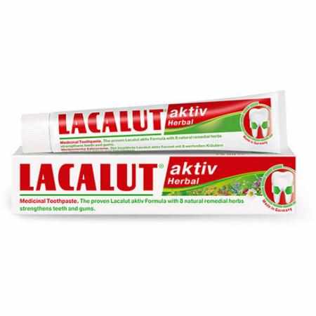 SAMCHEM LACALUT PASTA DO ZĘBÓW 75 ML AKTIV HERBAL LACALUT Strona główna LACALUT PASTA DO ZĘBÓW 75 ML AKTIV HERBAL