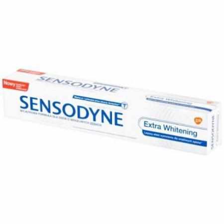 SAMCHEM Sensodyne Extra Whitening Toothpaste pasta do zębów 75ml SENSODYNE Strona główna Sensodyne Extra Whitening Toothpast