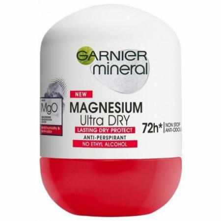 SAMCHEM Garnier Mineral Magnesium Ultra Dry Anti-Perspirant antyperspirant w kulce 50ml Garnier Antyperspiranty Garnier Mine