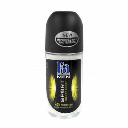 SAMCHEM FA ANTYPERSPIRANT ROLLON MEN POWER BOOSTER 50ML FA Antyperspiranty FA ANTYPERSPIRANT ROLLON MEN POWER BOOSTER 50ML