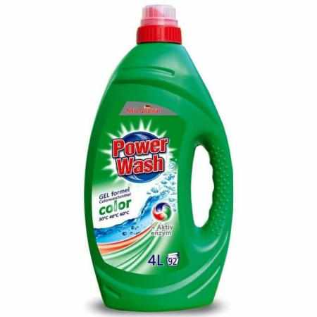 SAMCHEM POWER WASH ŻEL DO PRANIA TKANIN KOLOROWYCH 4L Żel do prania Power Wash Color Żel do Prania 4l\nPower Wash Oriental 