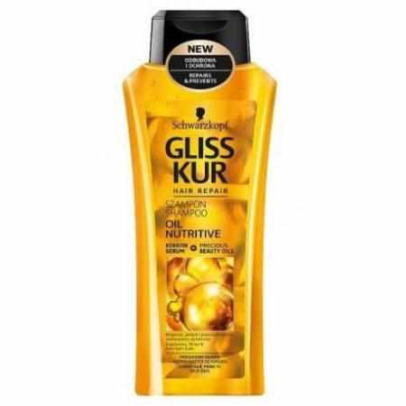 SAMCHEM Gliss Kur Oil Nutritive Shampoo odżywczy szampon do włosów z olejkami 400ml GLISS KUR Strona główna Gliss Kur Oil Nu