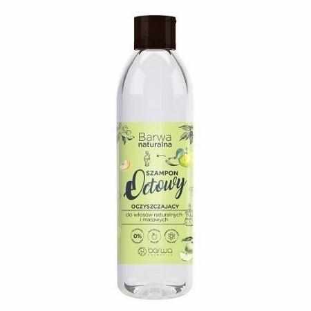 SAMCHEM Barwa Naturalna octowy szampon oczyszczający do włosów naturalnych i matowych 300ml BARWA Strona główna Barwa Natura