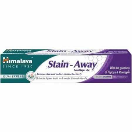 SAMCHEM Himalaya Stain-Away Toothpaste pasta do zębów przeciw przebarwieniom 75ml HIMALAYA Strona główna Himalaya Stain-Away