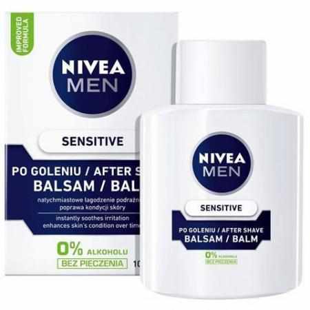 SAMCHEM NIVEA MEN ŁAGODZąCY BALSAM PO GOLENIU SENSITIVE 100ML NIVEA Strona główna NIVEA MEN ŁAGODZąCY BALSAM PO GOLENIU SENS