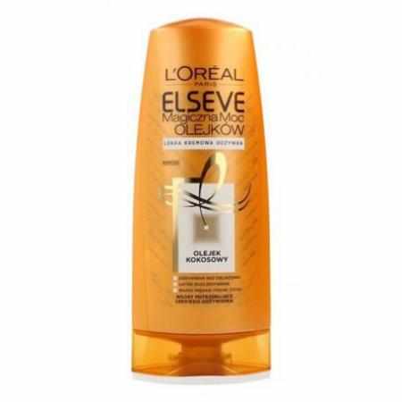 SAMCHEM L`Oreal Elseve Magiczna Moc Olejków Lekka kremowa odżywka do włosów Olejek Kokosowy 200ml ELSEVE Strona główna L`Ore