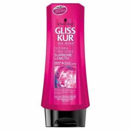 SAMCHEM Gliss Kur Supreme Length Conditioner odżywka do włosów długich 200ml GLISS KUR Strona główna Gliss Kur Supreme Lengt