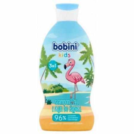 SAMCHEM Bobini Szampon, żel pod prysznic i płyn do kąpieli Musująca malina 330ml BOBINI Strona główna Bobini Szampon, żel po