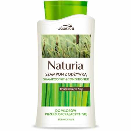 SAMCHEM JOANNA NATURIA SZAMPON Z ODŻYWKą DO WŁOSÓW PRZETŁUSZCZAJąCYCH SIĘ Z TATARAKIEM 500ML JOANNA Strona główna JOANNA 