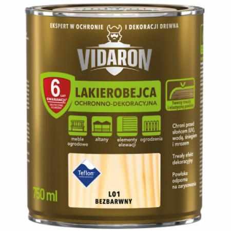 SAMCHEM VIDARON LAKB. BEZBARWNY L01 0,75 L Vidaron Strona główna VIDARON - LAKIEROBEJCA - BEZBARWNY - puszka - 0,75 L