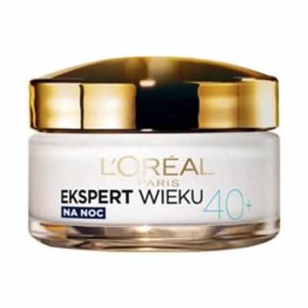 SAMCHEM L\'OREAL EKSPERT WIEKU PRZECIWZMARSZCZKOWY KREM WYGŁADZAJąCY NA NOC 40+ 50 ML L\'Oréal Paris Strona główna L\'OREAL 