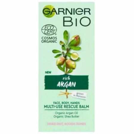 SAMCHEM Garnier Bio Rich Argan Multi-Use Rescue Balm multifunkcyjny krem regenerujący do skóry twarzy, ciała i dłoni 50ml Ga