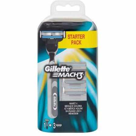 SAMCHEM GILLETTE MACH3 MASZYNKA DO GOLENIA + 3 WKŁADY GILLETTE Strona główna GILLETTE MACH3 MASZYNKA DO GOLENIA + 3 WKŁADY