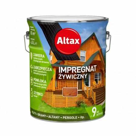 SAMCHEM IMPREGNAT ŻYWICZNY 4,5L TIK Altax Impregnat do drewna IMPREGNAT DO DREWNA ŻYWICZNY 4,5L TIK5900172961176