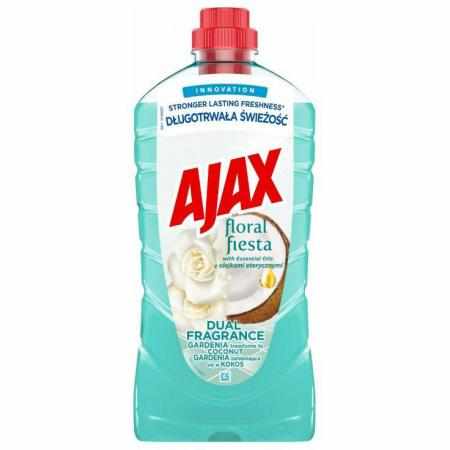 SAMCHEM Ajax Floral Fiesta Płyn do Mycia Podłóg Kokos 1l AJAX Strona główna Ajax Floral Fiesta Płyn do Mycia Podłóg Kokos 1l