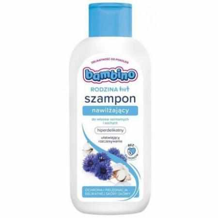 SAMCHEM Bambino Rodzina szampon nawilżający do włosów normalnych i suchych 400ml BAMBINO Strona główna Bambino Rodzina szamp